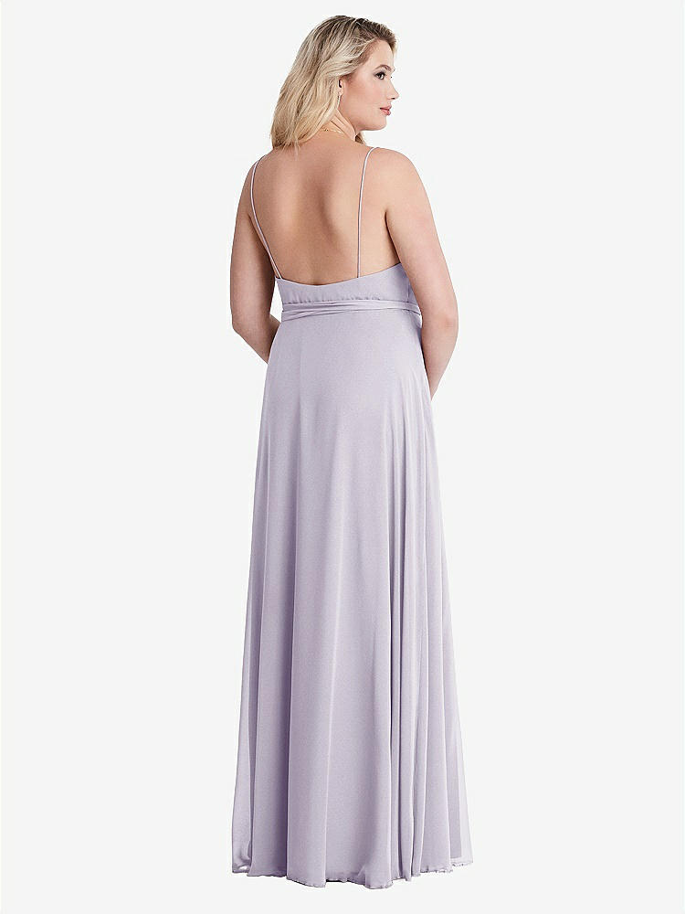 【NEW】【STYLE: LB011】シフォン マキシ ラップ ドレス サッシ  -  コーラ【COLOR: Moondance】【SIZE: 00-30W】