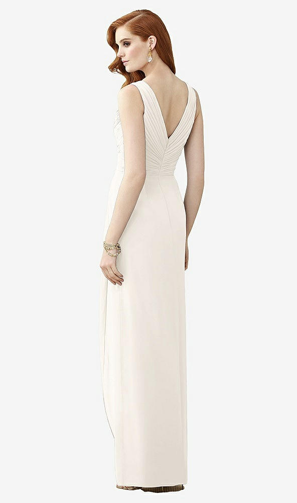【NEW】【STYLE: TH030】ノースリーブ ドレープ フェイク ラップ マキシ ドレス  -  ダリア【COLOR: Ivory】【SIZE: 00-30W】