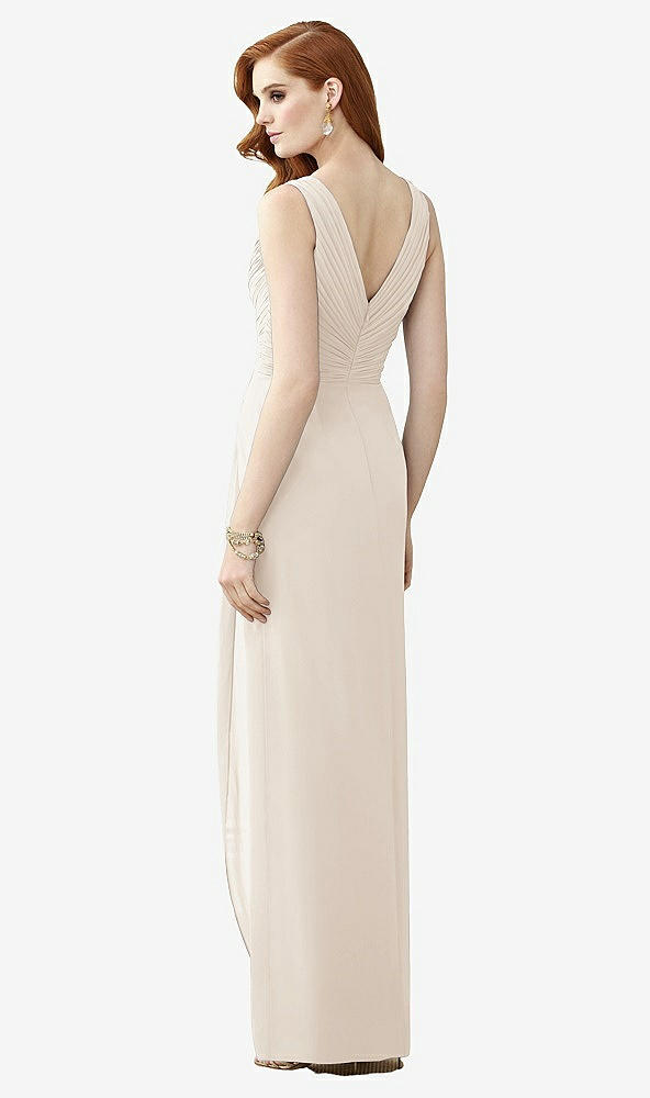 【STYLE: TH030】Sleeveless Draped Faux Wrap Maxi Dress - Dahlia【COLOR: Oat】
