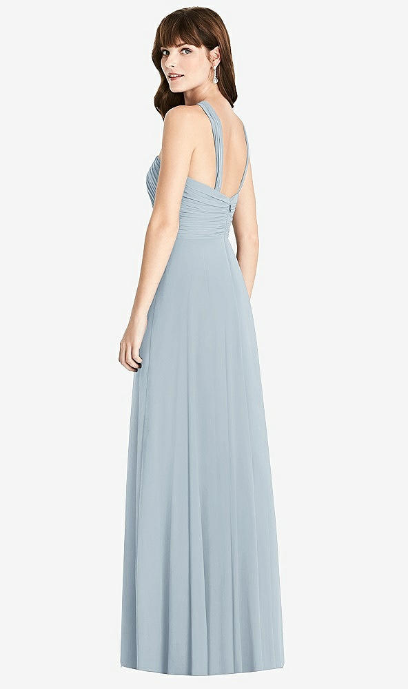 【NEW】【STYLE: TH033】ひねり ホルター シフォン マキシ ドレス  -  ジェームズ【COLOR: Mist】【SIZE: 00-30W】