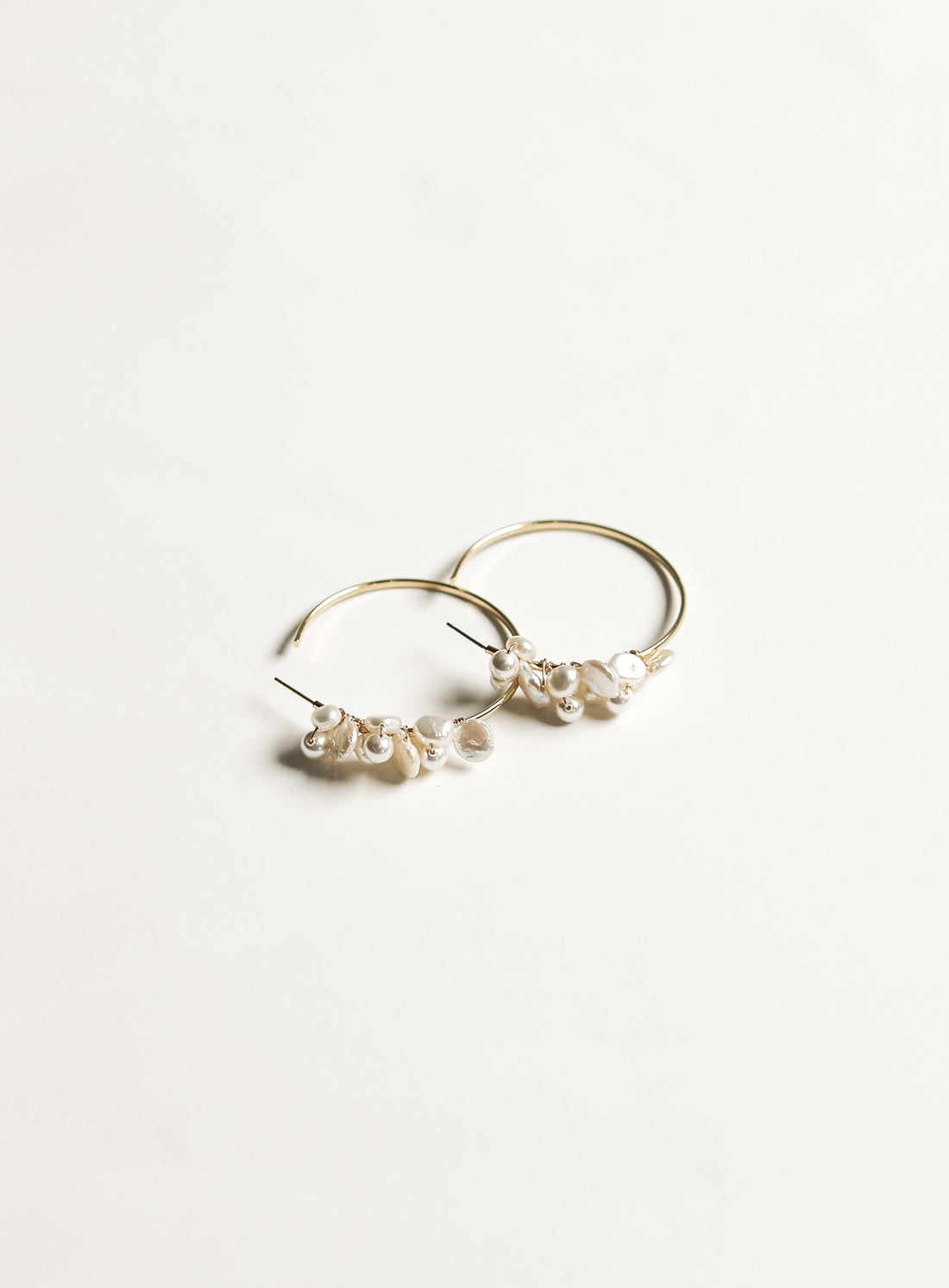 【新】【A.B. ELLIE】 Ari Freshwater Pearl Hoops
