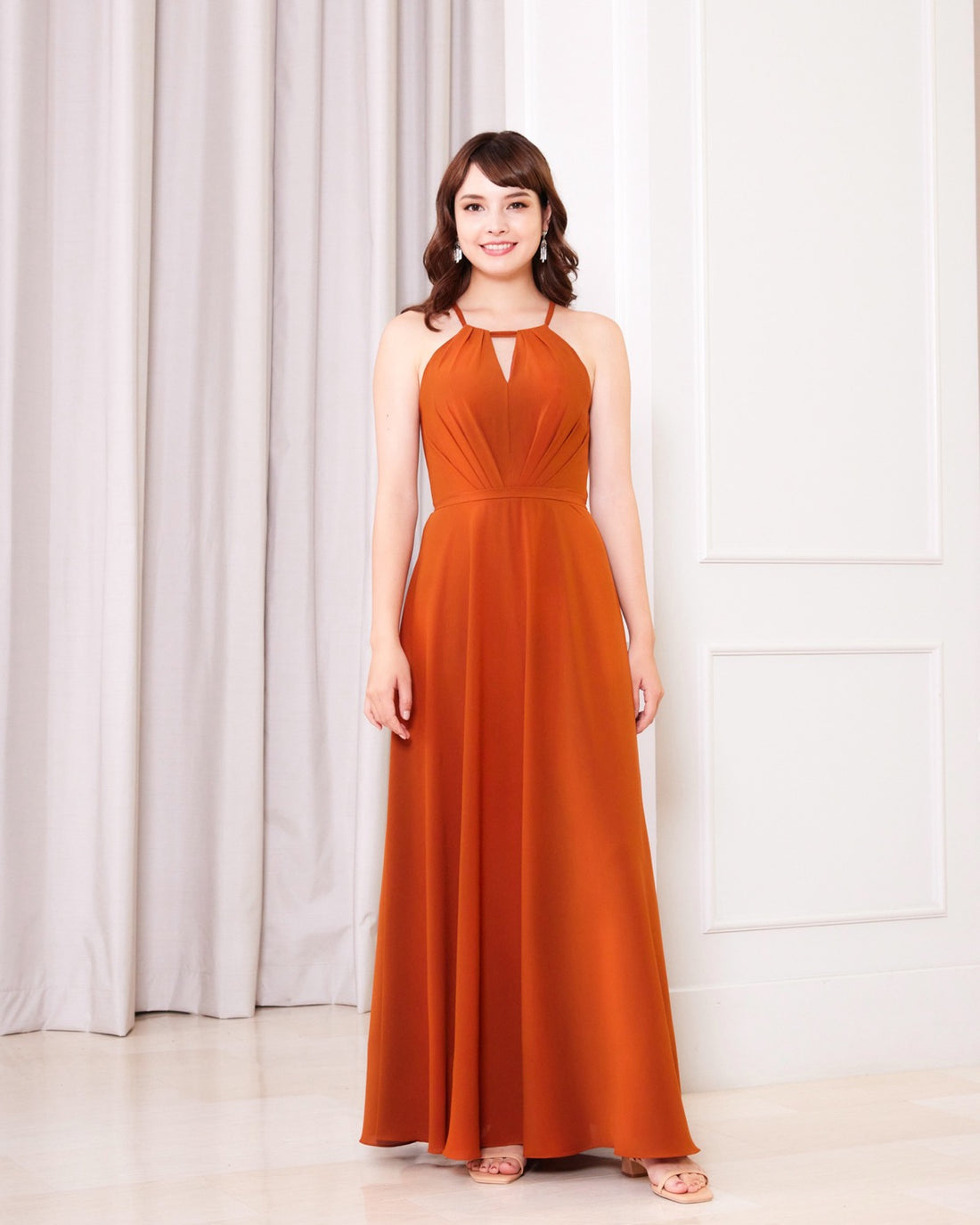 NV1026 Halter neck long dress