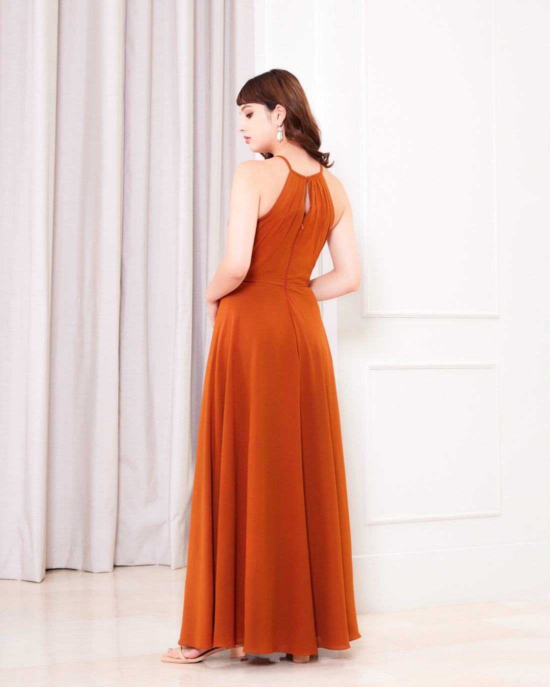 NV1026 Halter neck long dress