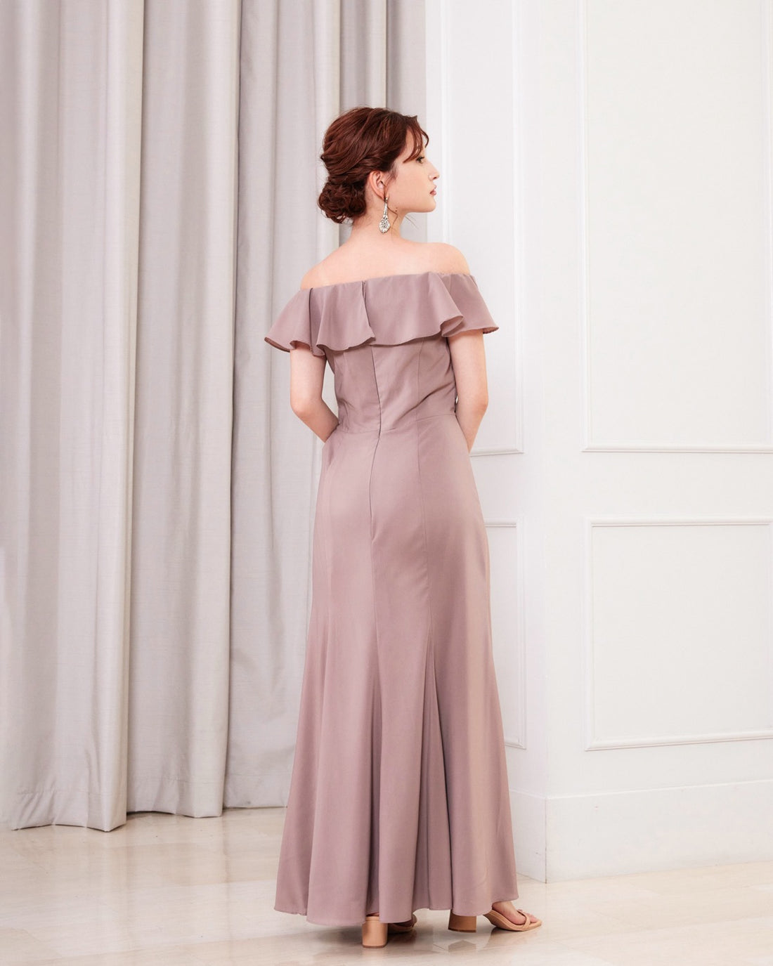 NV1030 Off-shoulder long dress