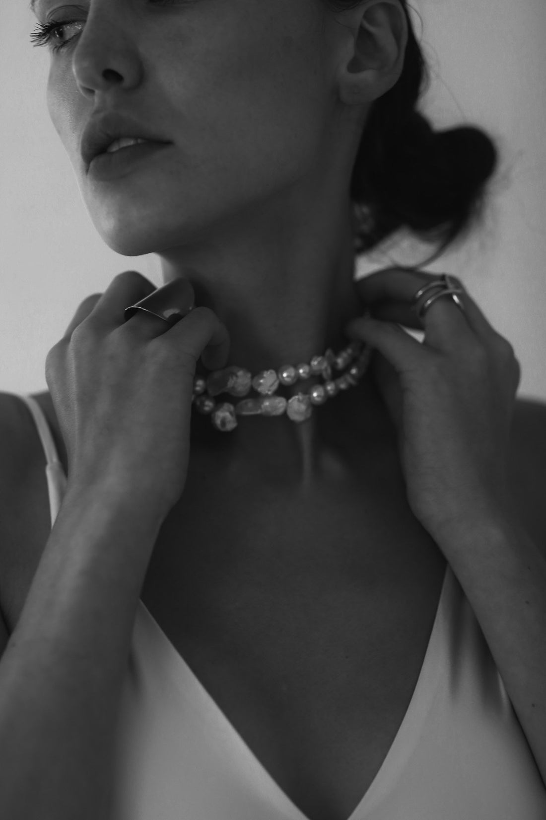 【新】【A.B. ELLIE】 Baroque Wavering Necklace