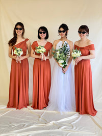 【テラコッタ】TW001 インフィニティドレス  [即日発送]