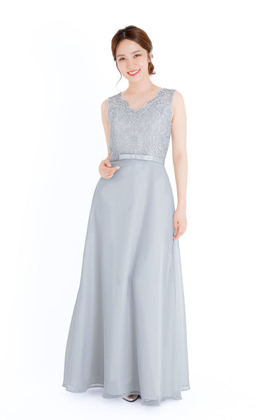 L721 ブライズメイド レース ロングドレス 56色 – BridesmaidsJP