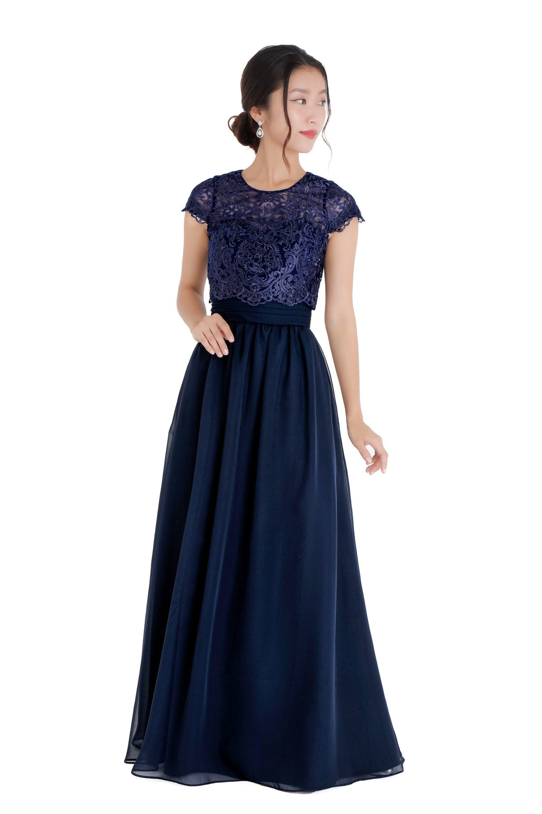 L726 ブライズメイド ロングドレス