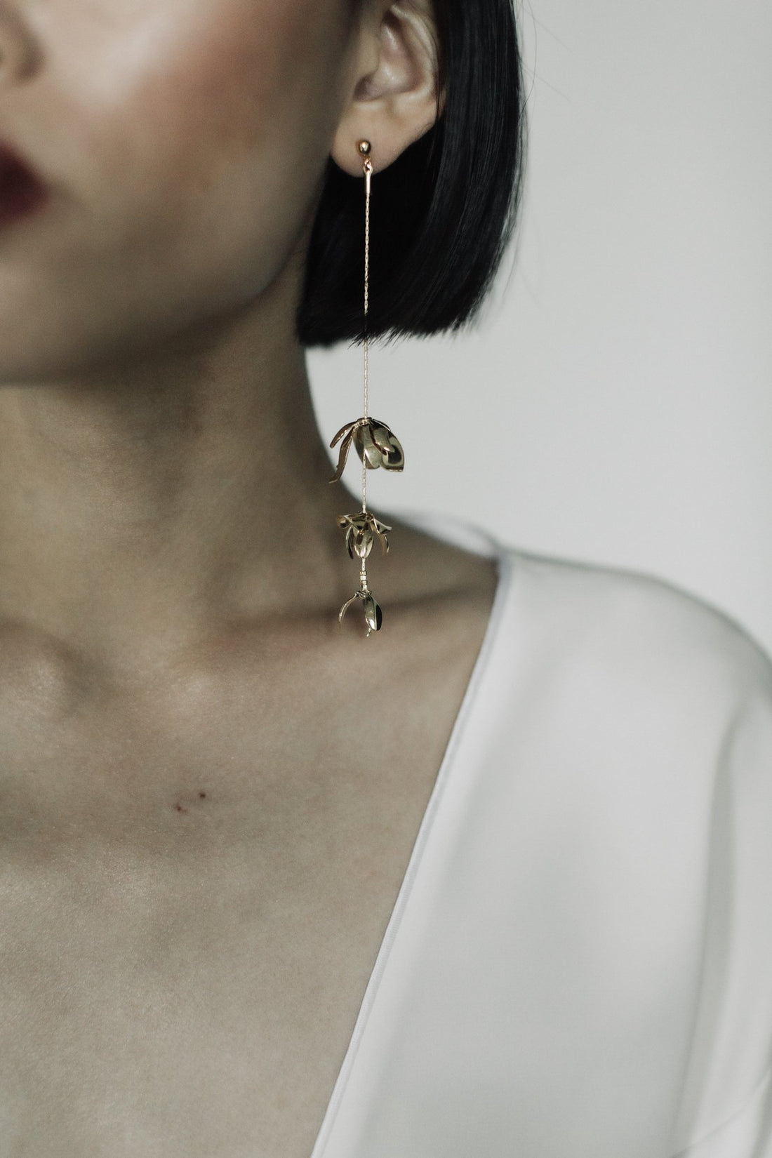 【新】【A.B. ELLIE】 Full - Magnolia Strand Earrings