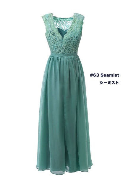 NV1002 Chiffon &amp;amp; lace long dress 150 colors