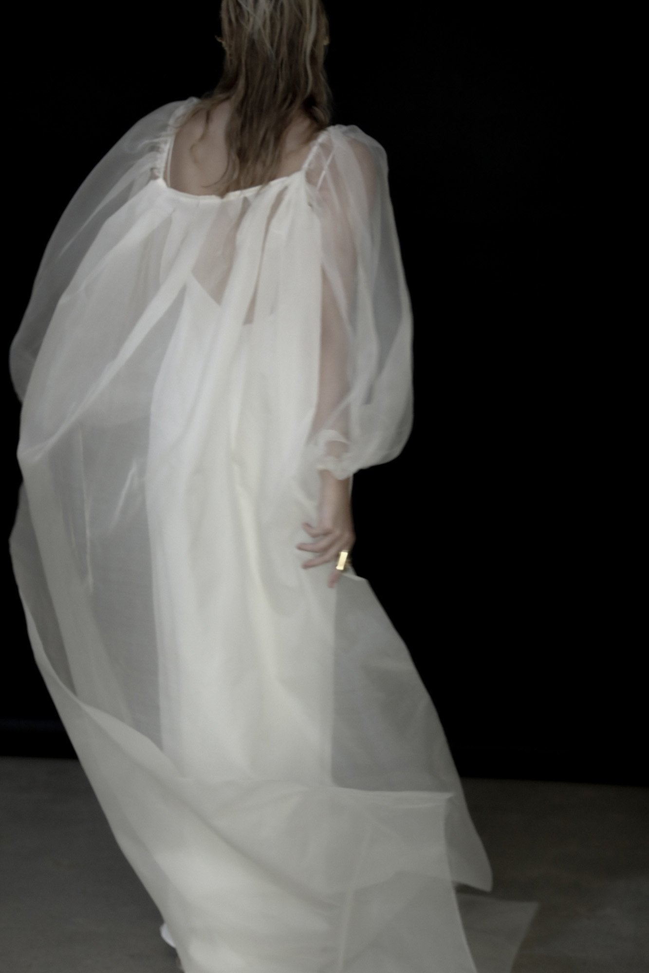 【新】【A.B. ELLIE】 Organza Cape