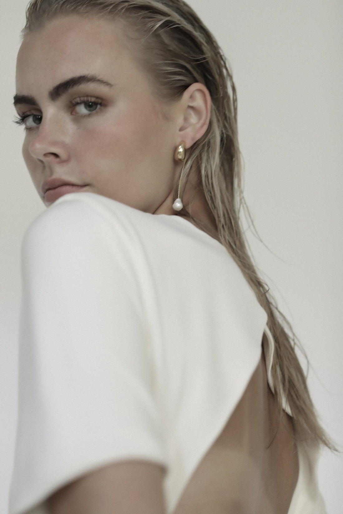 【新】【A.B. ELLIE】 Oryann Pearl Chain Strands