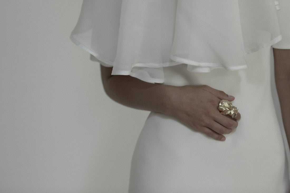 【新】【A.B. ELLIE】 Silk Chiffon Circlet Veil