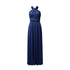  ツイスト＆ラップ インフィニティドレス ブルー フリーサイズ 大きいサイズ マタニティ ブライズメイド ドレス 衣装