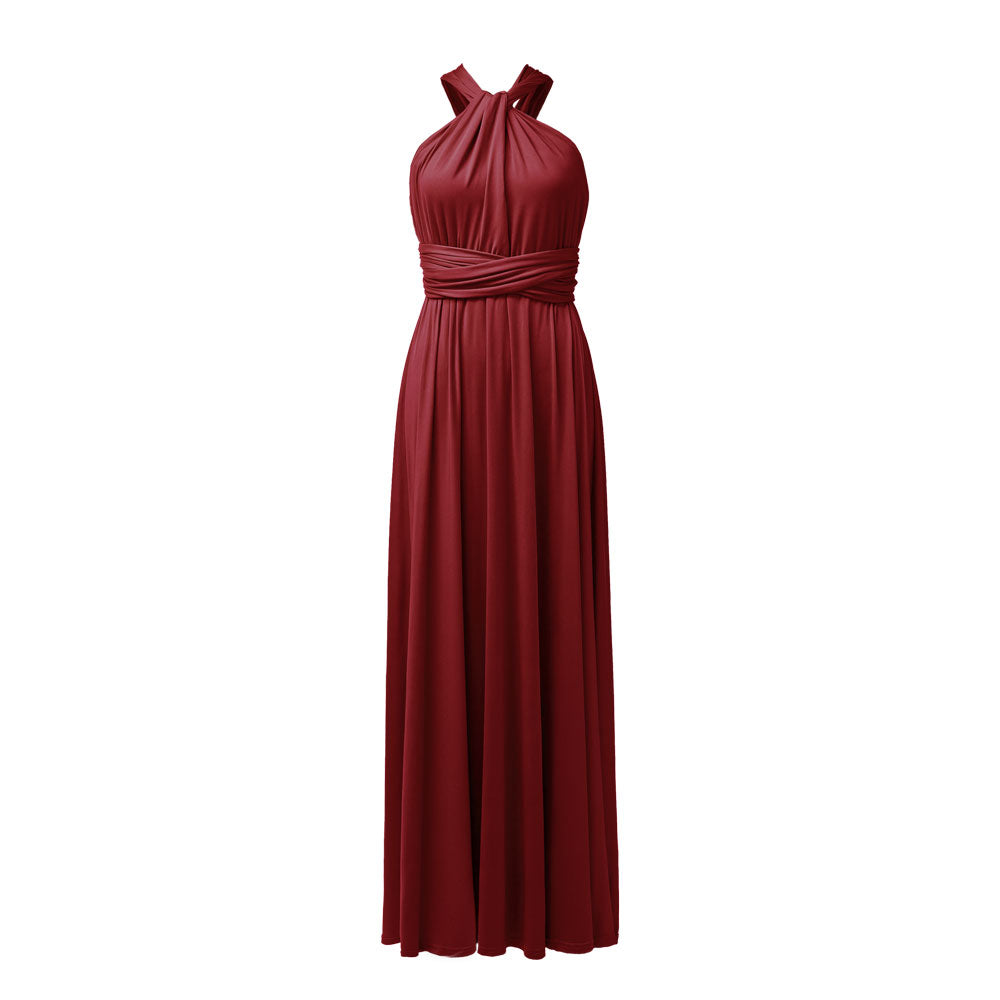 [Wine Red] TW001 Infinity Dress [Same-day shipping] 
